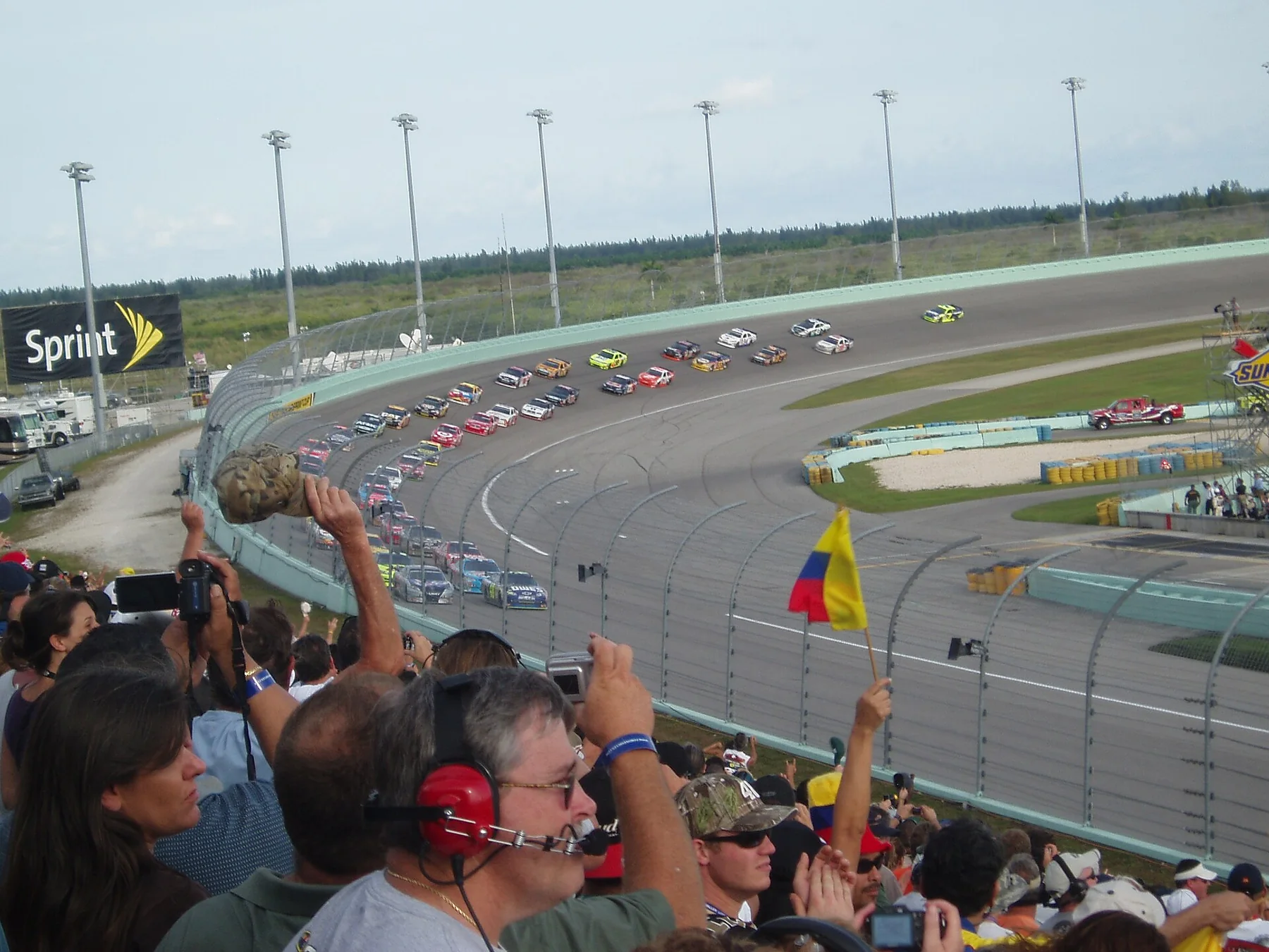 NASCAR Cup Series field starting the 2009 Ford 400 at Homestead-Miami Speedway