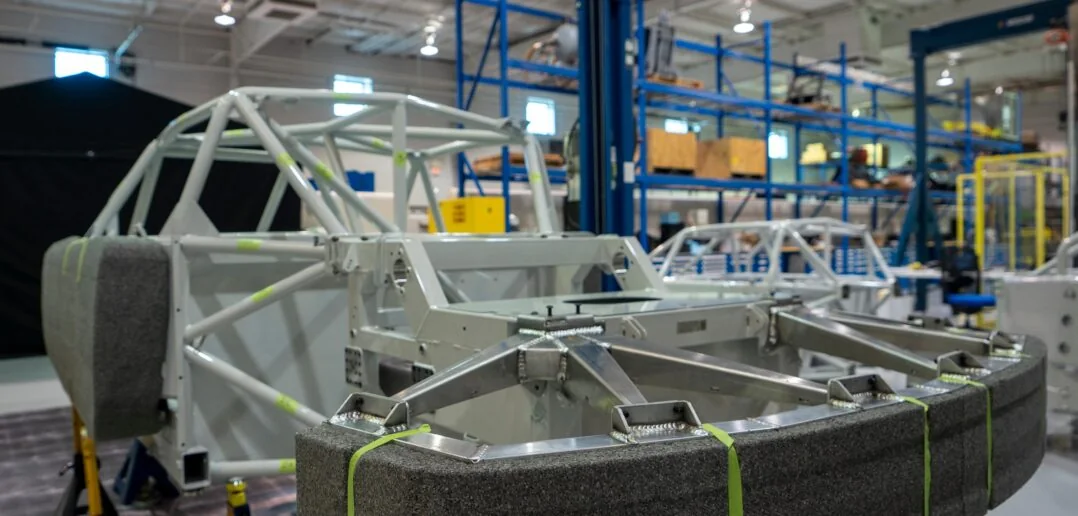 NASCAR Next Gen Cup car chassis and components
